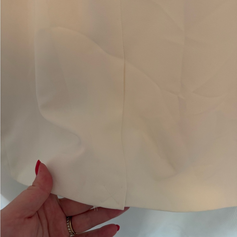 White Zara Blazer with Button Detail - Picture 4 of 4